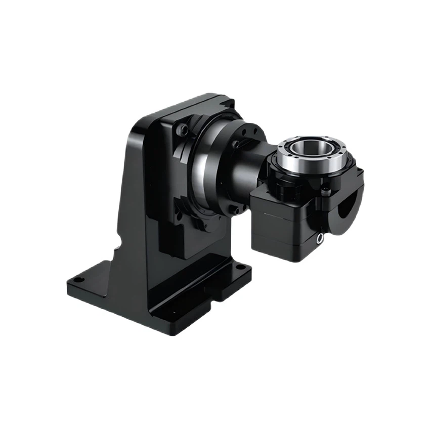 What is the speed range of the standard hollow rotary table?